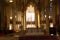 View of the most emblematic buildings and skyscrapers of Manhattan (New York). St. Patrick\\\'s Cathedral