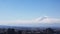 View at Mount Ararat from the capital Yerevan, Armenia