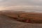 View from Mount Bogdo at sunset, Russia