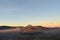 View of Mount Bromo and Batok during Sunrise from Penanjakan 2 or Seruni point,East Java, Indonesia