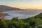 View from Mount Cofano on Sicily