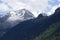 View of Mount Colllalto Hochgall from Rein in Taufers.