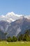 View of Mount Cook. South Island, New Zealand