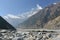 View of mount Dhaulagiri from Kali Gandaki Valley