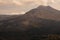 View of Mount Gunung Batur - The Kintamani Volcano at Bali Indonesia