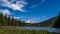 View of Mount Hood from Frog Lake Oregon