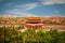 The view from Mount Jingshan to the Gate of Prowess, the Northern Gate Forbidden City