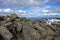 View from Mount Keen summit. Cairngorm Mountains, Aberdeenshire, Scotland