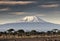 A view of Mount Kilimanjaro in Africa