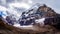 View of Mount Lefroy and the Mitre from the Trail to the Plain of Six Glaciers