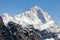 View of mount Makalu (8463 m) from Kongma La pass