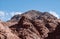 View on the mount Sinai, where Moses received the Ten Commandments.