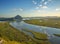 View on mount Sister and river Partizanskaya from the mountain t