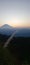 View of Mount Slamet in Indonesia