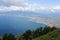 View from Mount Vesuvius, Naples, Campania, Italy