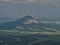 View of Mount Zheleznaya from Mount Beshtau. Pyatigorsk