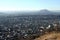 View on mountain Elbrus and city Pyatigorsk