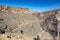 View at mountain flank at Balcony Walk W6 above Wadi Nakhar, Jebel Shams, Oman