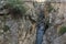 View from a mountain hiking trail Caminito del Rey. El Chorro. P