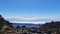 View of the mountain landscape of Mount Teide on the Canary Island of Tenerife