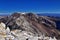 View of mountain landscape from White Baldy and Pfeifferhorn trail, Box Elder and Mill Canyon Peak, American Fork Canyon and Silve