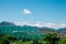 View of mountain from North Seoul Dream Forest park in Seoul, Korea