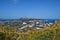 A view from of the mountain top Puig de Sant Marti on Port Alcudia