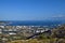 A view from of the mountain top Puig de Sant Marti on Port Alcudia