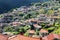 View of mountain village, Baltessiniko in Arcadia, Peloponnese,