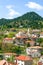 View of mountain village, Valtessiniko in Arcadia, Peloponnese,