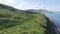 View of the Mountainous Scottish Landscape on the Holy Isle