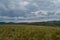 View of the mountains across the horizon near Carrancas City in Brazil