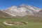 View of the mountains around Aconcagua valley.