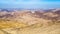 View of mountains around Wadi Araba area