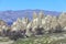 View of mountains of Capadocia.