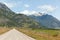 View of mountains of Carretera Austral Route - Coyhaique, AysÃ©n, Chile