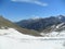 View of mountains covered with snow