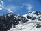 View of mountains covered with snow