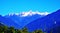 View of mountains in Dibang Valley Dist Arunachal Pradesh India