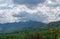 View with mountains forested -  Piatra mare Massif,  Great stone Massif   -  Brasov,  Romania