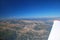 View of mountains in french riviera