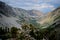 View of mountains near Yosemite National park, Tioga Pass