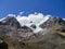 View on the mountains of Peru on the ausangate trek