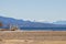 View of mountains and sea at Rathtrevor Beach Provincial Park