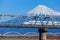 View of Mt Fuji and Tokaido Shinkansen