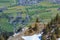 View from Mt. Stanserhorn in the Swiss Alps