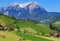 View from Mt. Stanserhorn in Switzerland