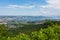 View from from Mt. Uetliberg in Switzerland in summer