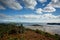 View from the Muckle over the Kippford estuary and across the So