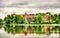 View of Muhlenteich, Mill Pond in Lubeck - Germany